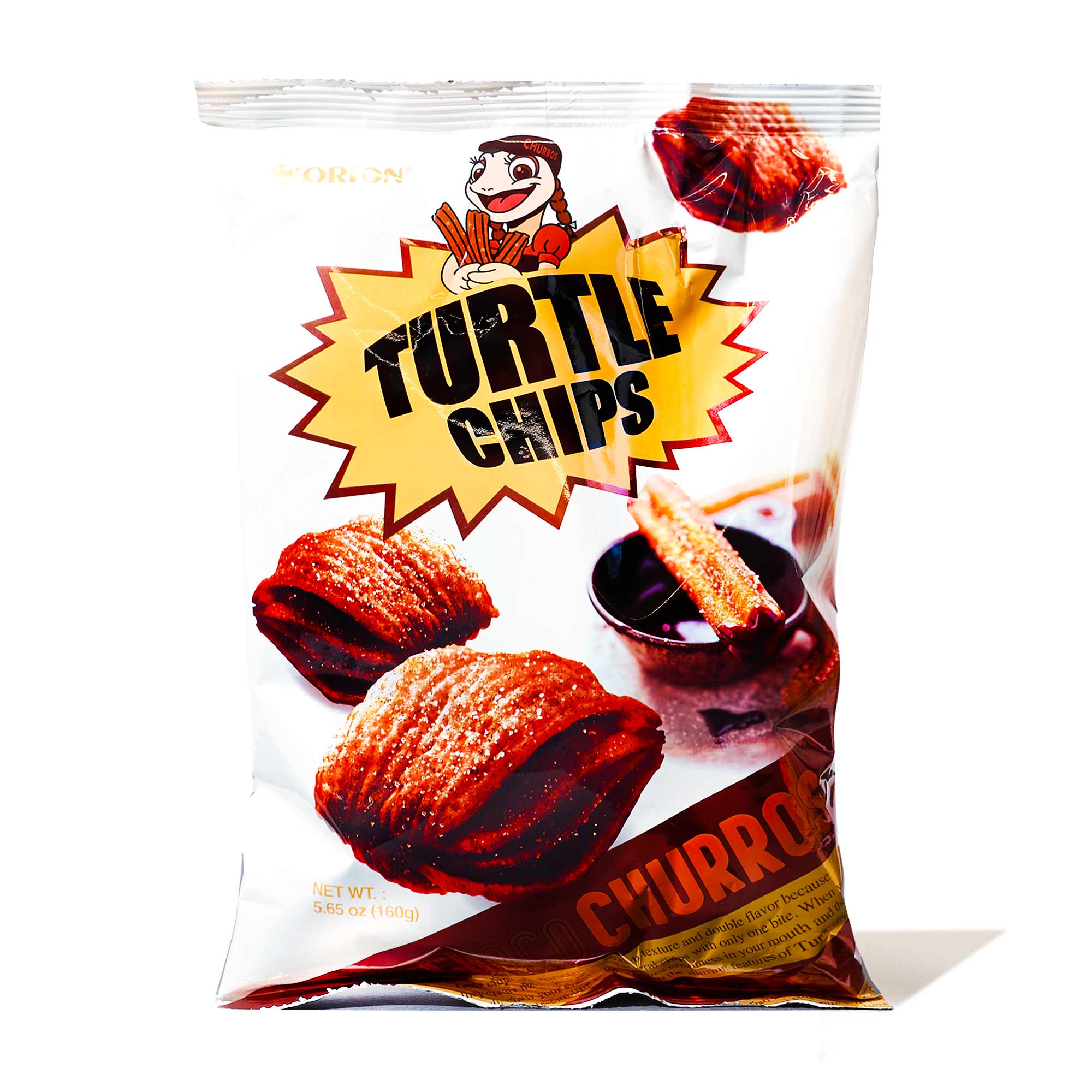 Orion Turtle Layered 4D Chips: Choco Churros