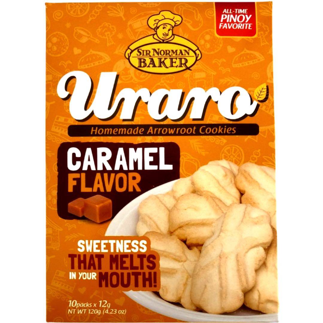 Sir Norman’s Baker – Homemade Uraro Biscuit – Caramel Flavor – 180 G