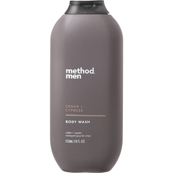 Method – Body Wash for Men, Cedar Cypress, 18 oz – Pack of 1