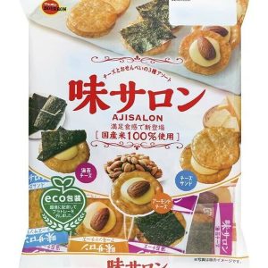 Bourbon, Aji Saron, Rice Cracker Assortment, Cheese, Almond & Seaweed, 65g