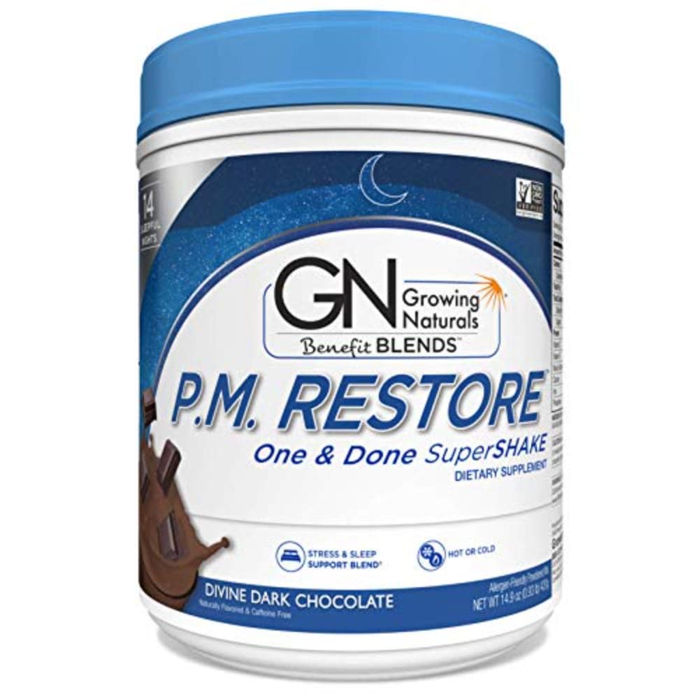 GROWING NATURALS – PM Restore Supershake Dark Chocolate