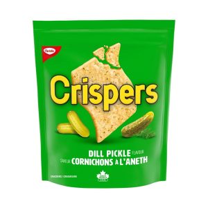 Crispers Dill Pickle Flavour 145g CANADA (Case of 12)