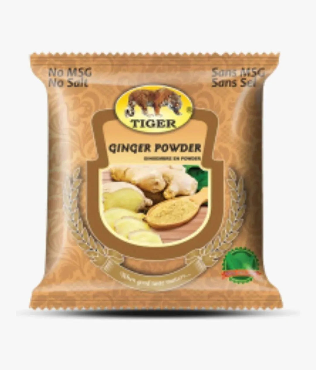 Tiger Ginger: Natural pain reliever. Boosts immunity. Promotes digestion