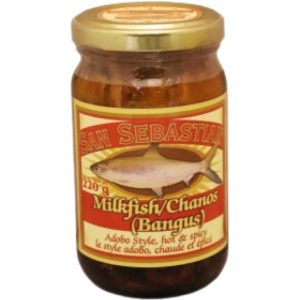 San Sebastian – Milkfish – Bangus – Adobo Style – Hot& Spicy – 220 G