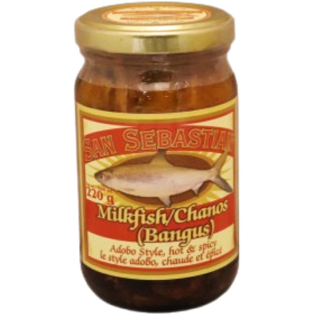 San Sebastian – Milkfish – Bangus – Adobo Style – Hot& Spicy – 220 G