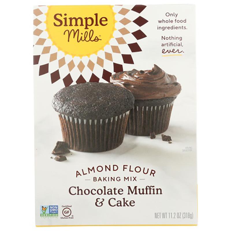 Simple Mills – Almond Flour Chocolate Muffin & Cake Mix,10oz