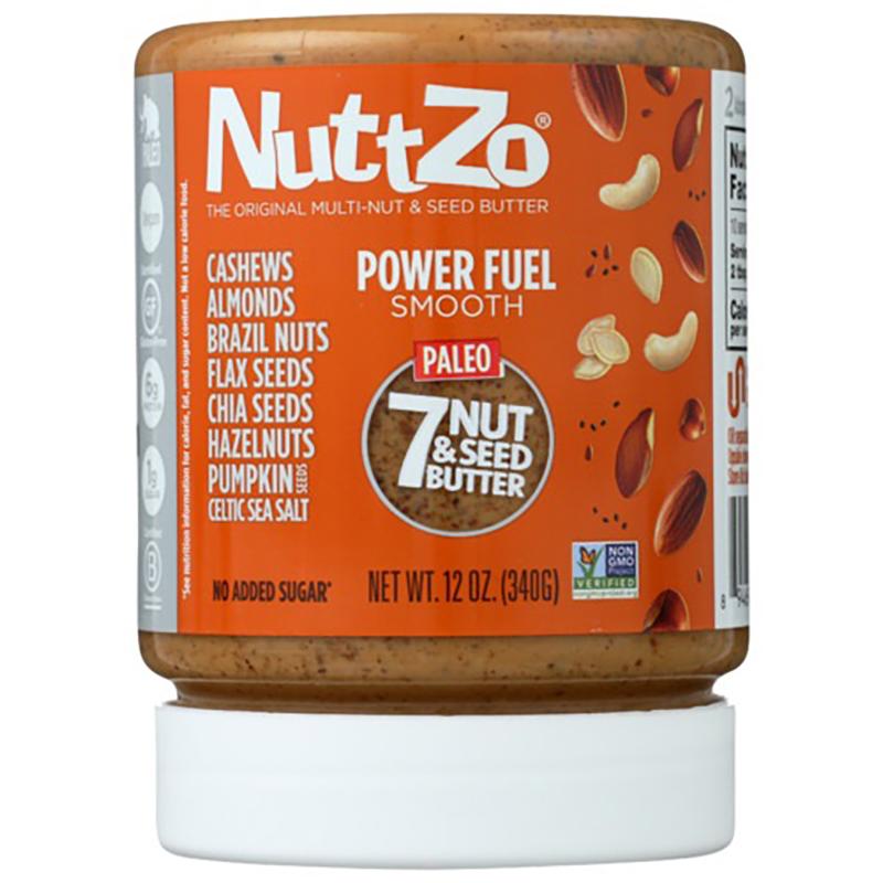 Nuttzo – Smooth 7 Nut & Seed Butter, 12oz