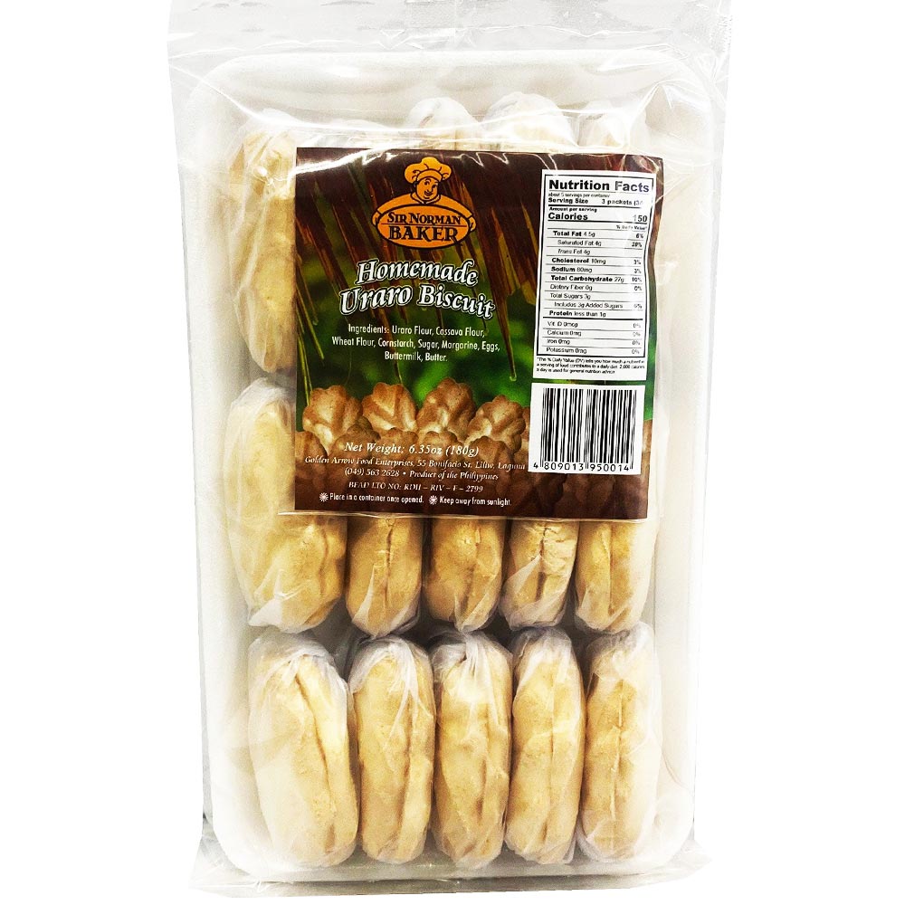 Sir Norman’s Baker – Homemade Uraro Biscuit – 180 G