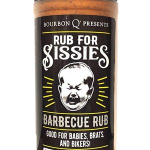 Bourbon Q Barbecue Rub for Sissies, 16oz.