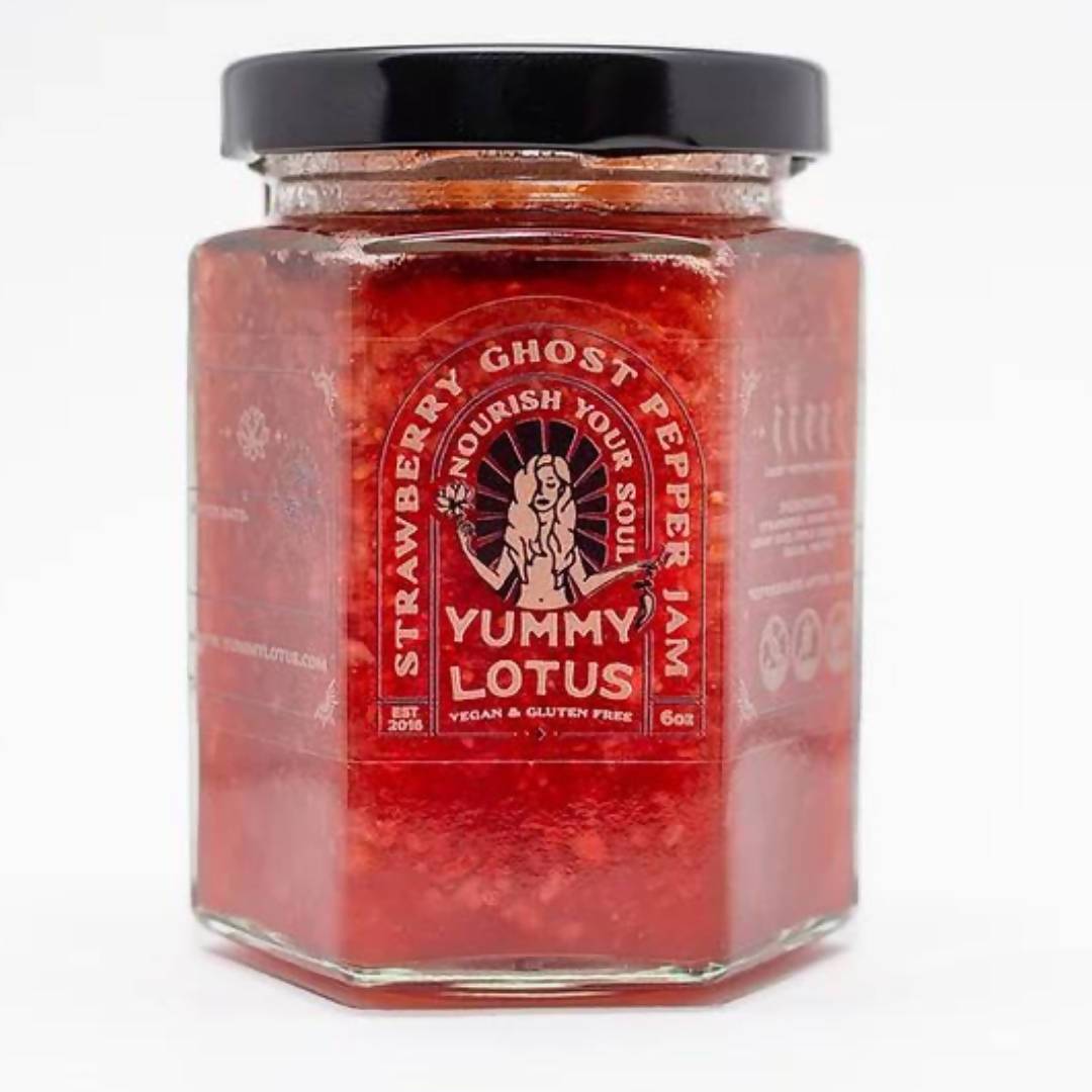 Strawberry Ghost Pepper Jam – 6 x 6oz