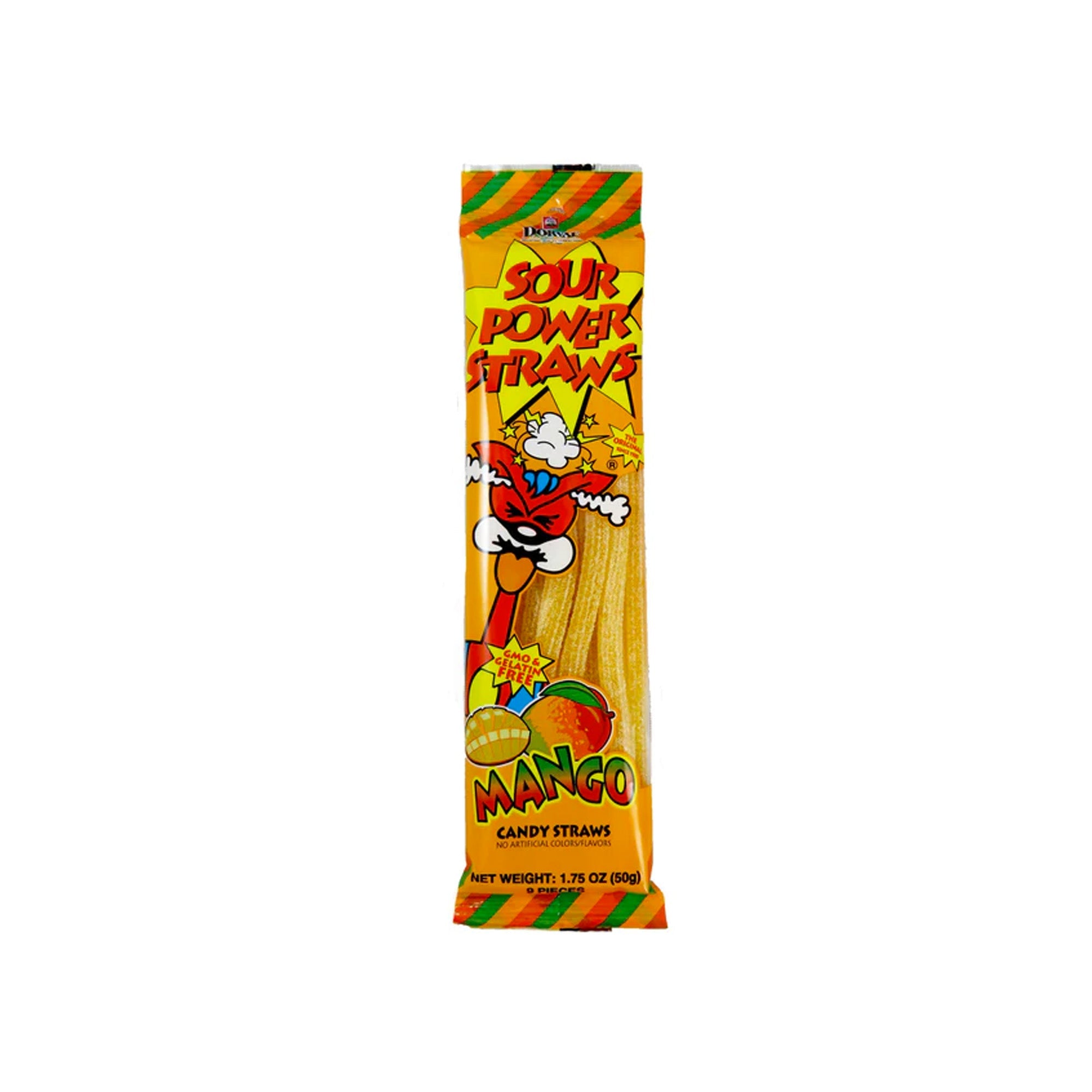Dorval Sour Power Straws Mango (Netherlands)