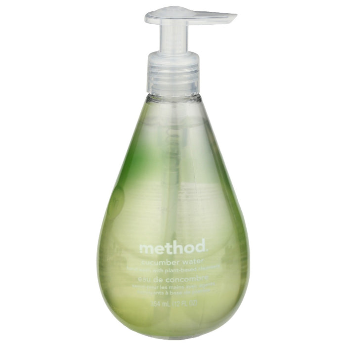 Method – Hand Wash Gel, Cucumber Water, 12 oz – Pack of 1