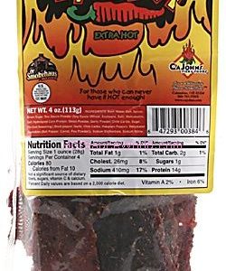 Fire Dusted Beef Jerky, 4oz.