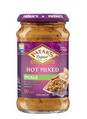 Patak’s Hot Mixed Pickle, (10 Oz)