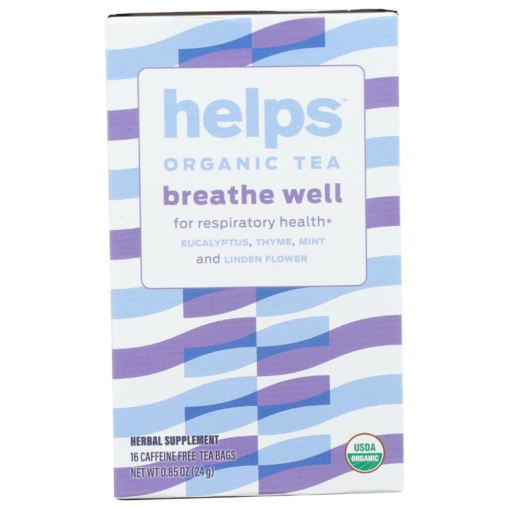 Helps – Organic Tea Breathe Well, Herbal Tea Bags