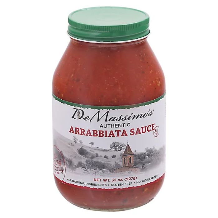 De Massimos – Pasta Sauce Arrabbiata, 32 Oz (Pack of 6)