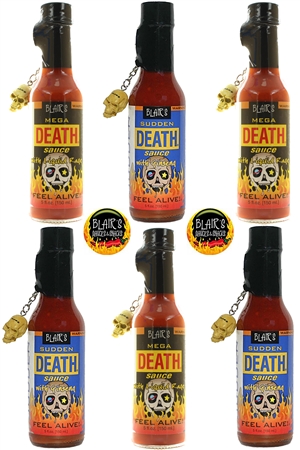 Blair’s Mega Death Sauce Six Pack