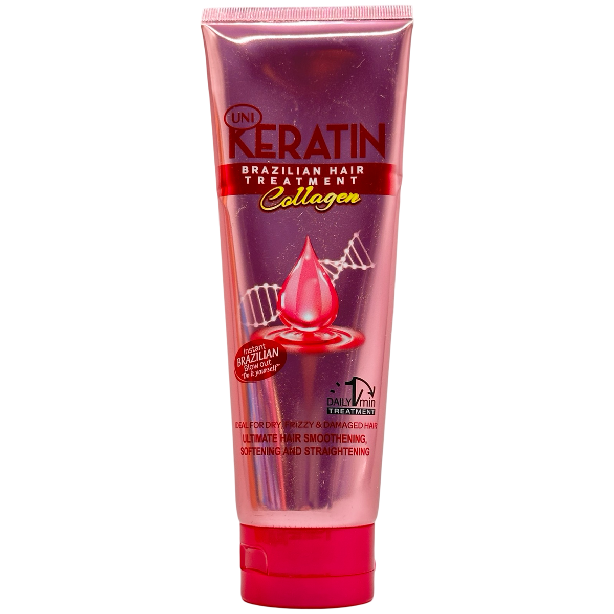 UNI – Keratin Brazilian Hair Treatment – Collagen (PINK) – 200 G