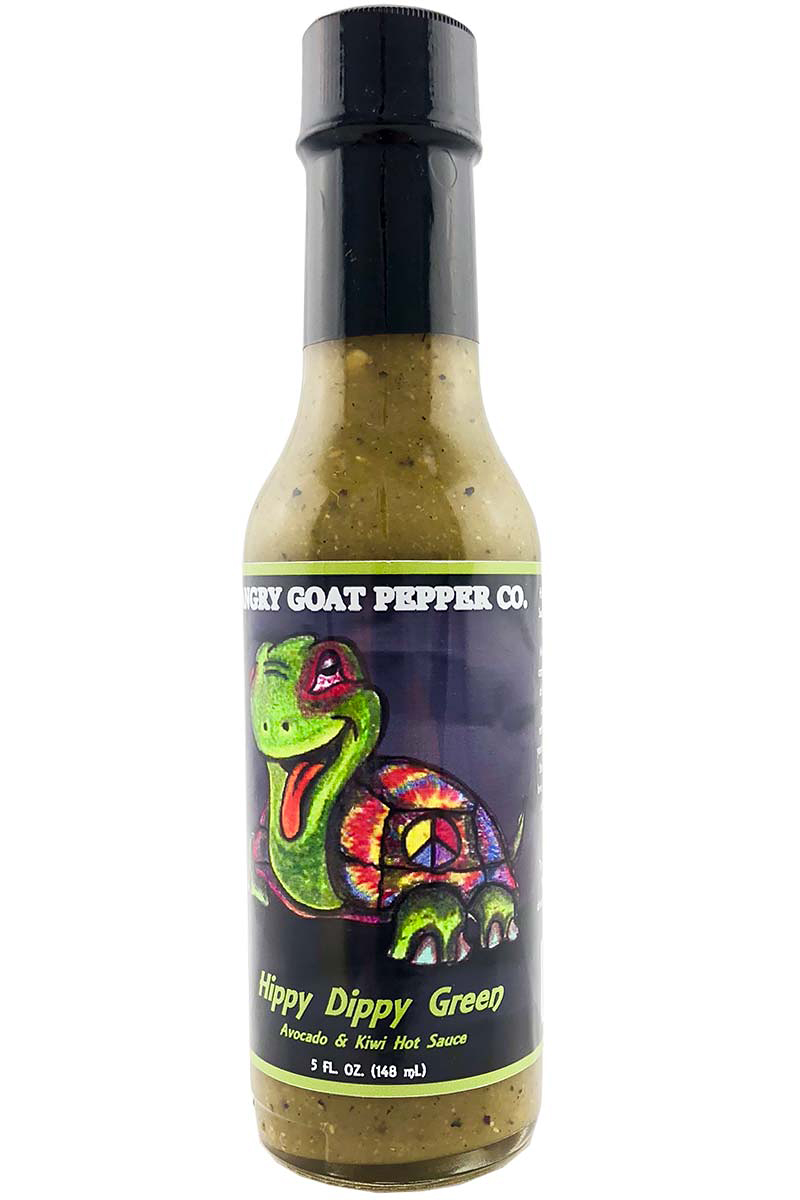 Angry Goat Pepper Co. Hippy Dippy Green Hot Sauce
