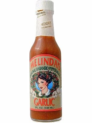 Melinda’s Garlic Habanero Sauce, 5oz.