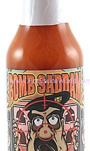 Bomb Saddam Mad Blast w/ Beret Cap Hot Sauce, 5oz.