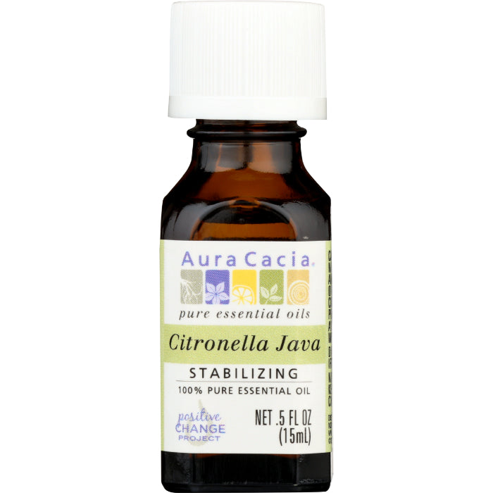Aura Cacia – Essential Oil Citronella, 0.5 oz (Pack of 1)