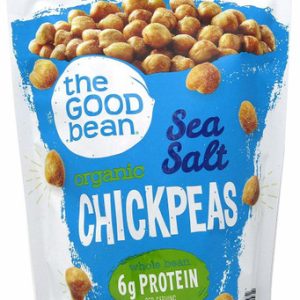 The Good Bean Organic Chickpeas Sea Salt, 18 oz.