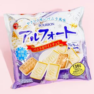 Bourbon Alfort Chocolate Biscuit Pack – White Vanilla