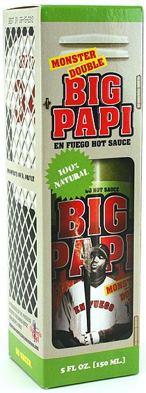 Big Papi En Fuego Monster Double Hot Sauce (David Ortiz), 5oz.