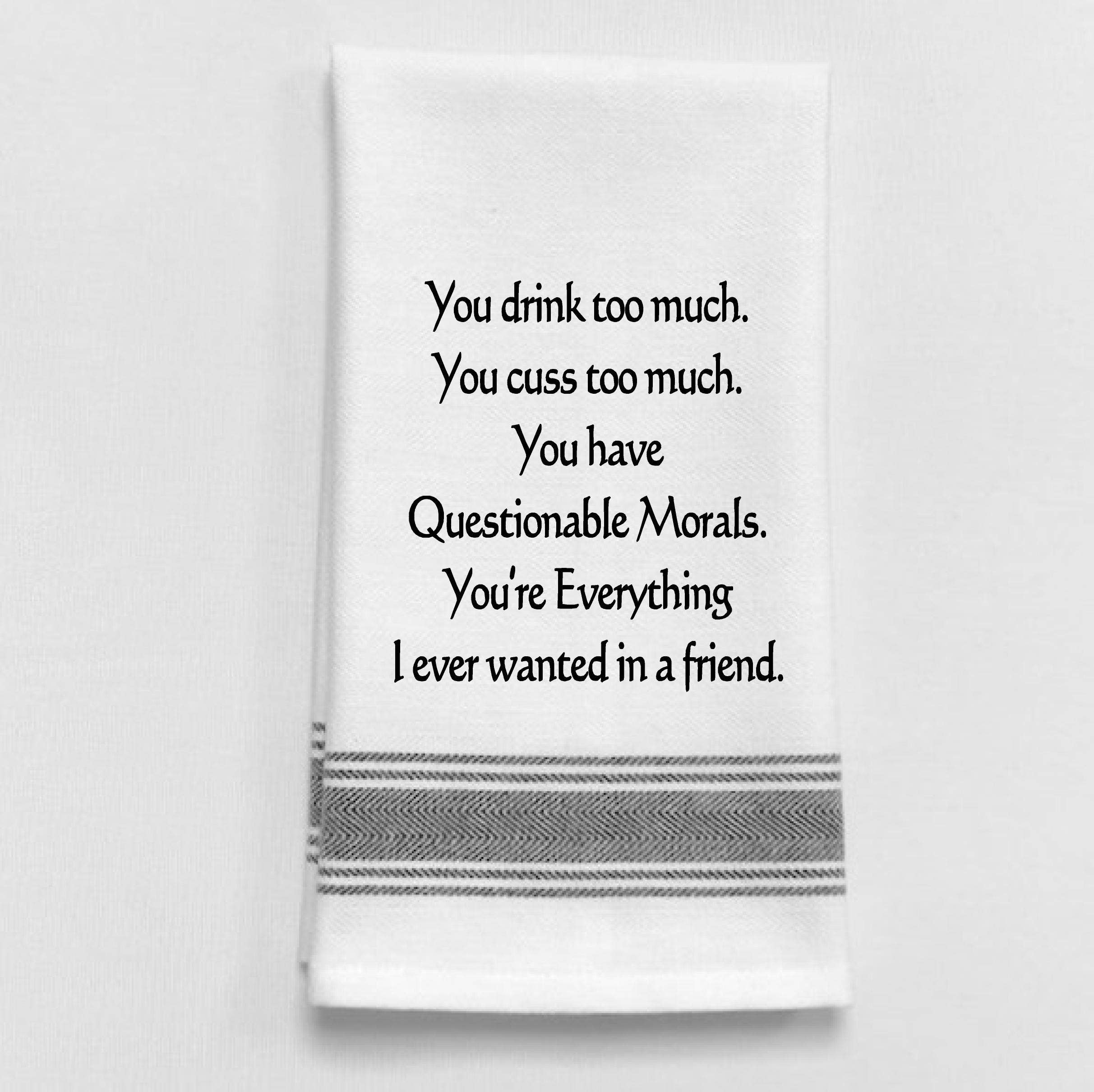 Wild Hare Designs – You drink too much. You cuss too much…