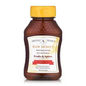 Arvoli Honey Hot Honey Bottles – 12 bottles x 8 oz