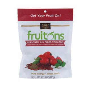 Traina Fruitons Seasoned Sun Dried Tomatoes 6 OZ – Pack of 8