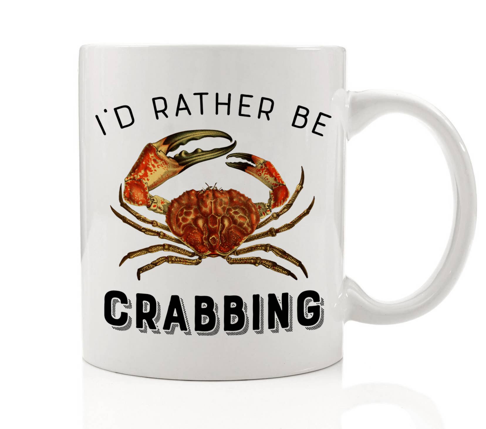 Digibuddha – I’d Rather Be Crabbing Mug