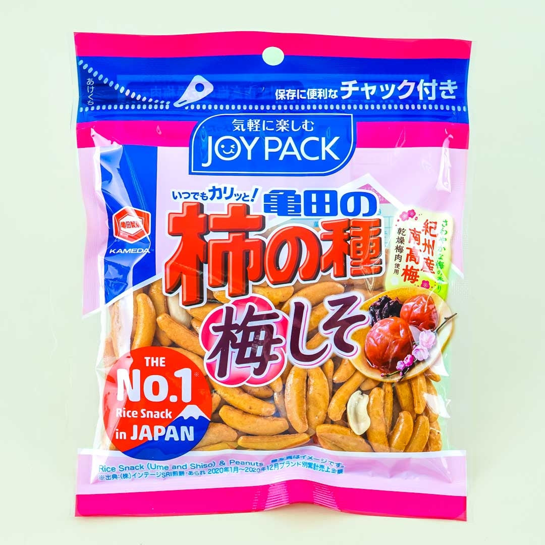 Kameda Kaki No Tane Senbei Joy Pack – Plum Shiso