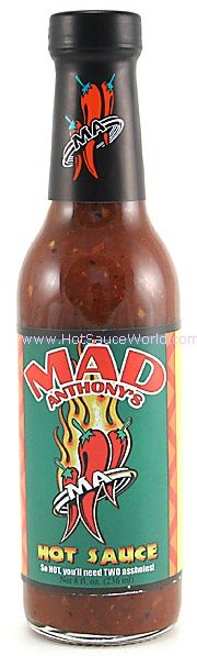 Mad Anthony’s Hot Sauce, 8oz.