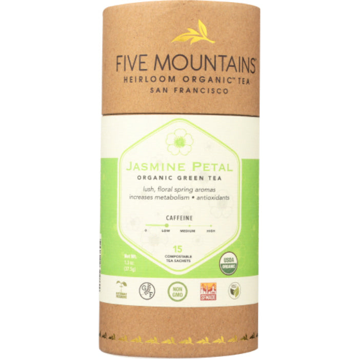 Five Mountains – Tea Jasmine Petal 15 Bag – Pack Of 6