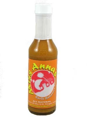 Miss Anna’s Garlic Habanero Hot Sauce, 5oz.