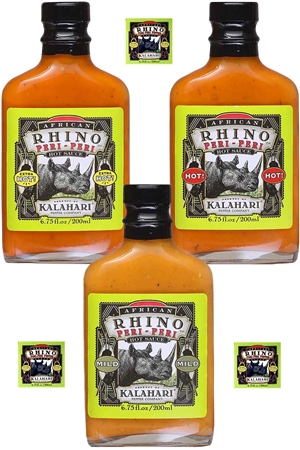 African Rhino Peri Peri Gift Set