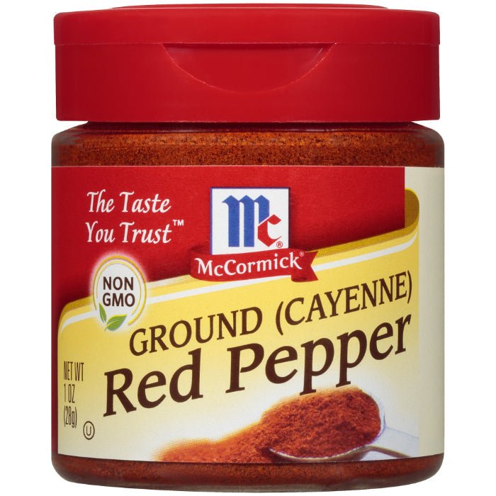 McCormick – Spice Cayenne Pepper, Red, Ground, 1 oz – Pack of 6