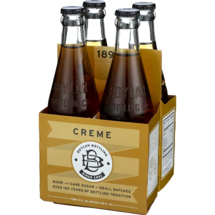 Boylan – Soda Creme, 48 fl oz (4 Pack) – Pack of 6