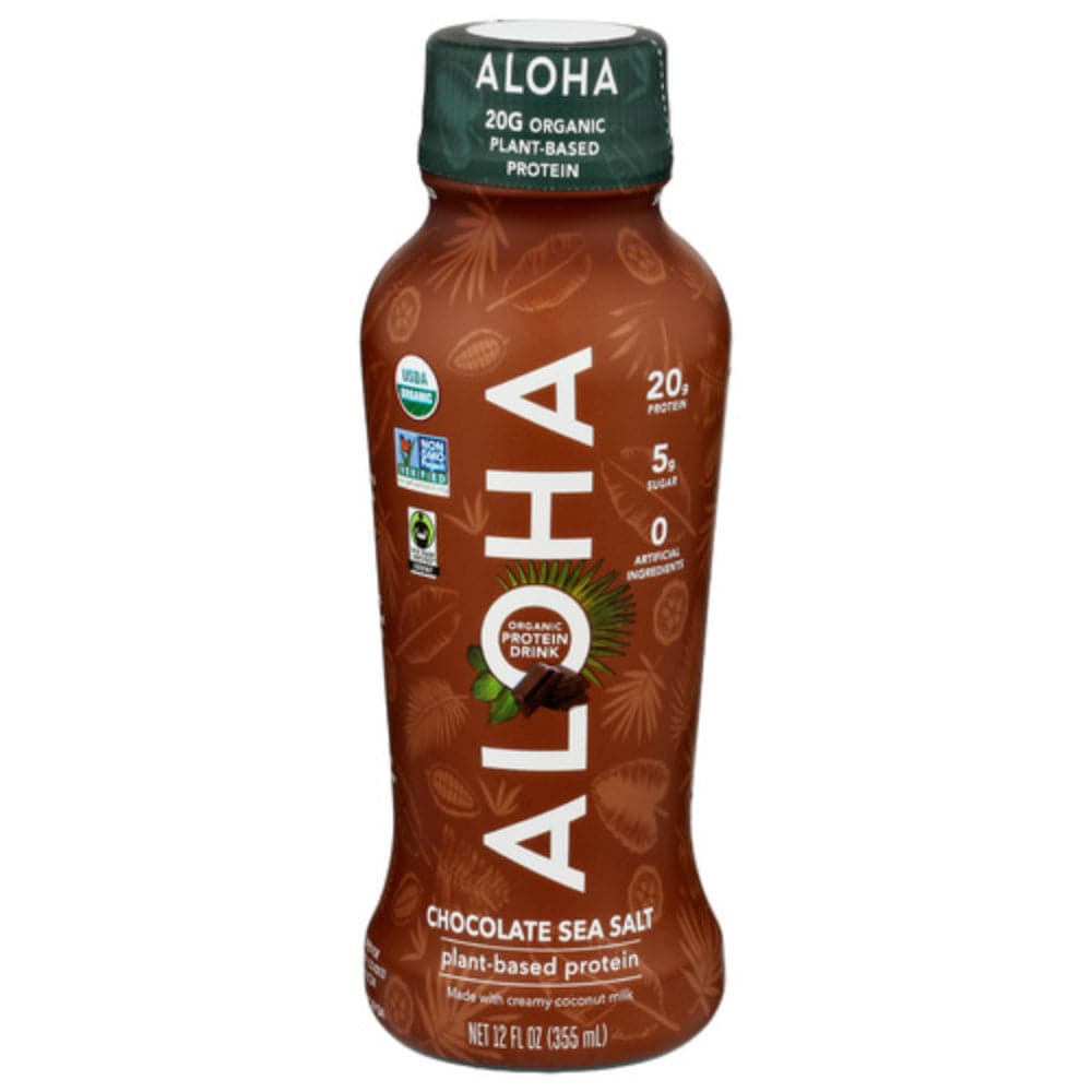 Aloha – Protein Roast Chocolate Supplements Drink, 12 Fl Oz – (Pack of