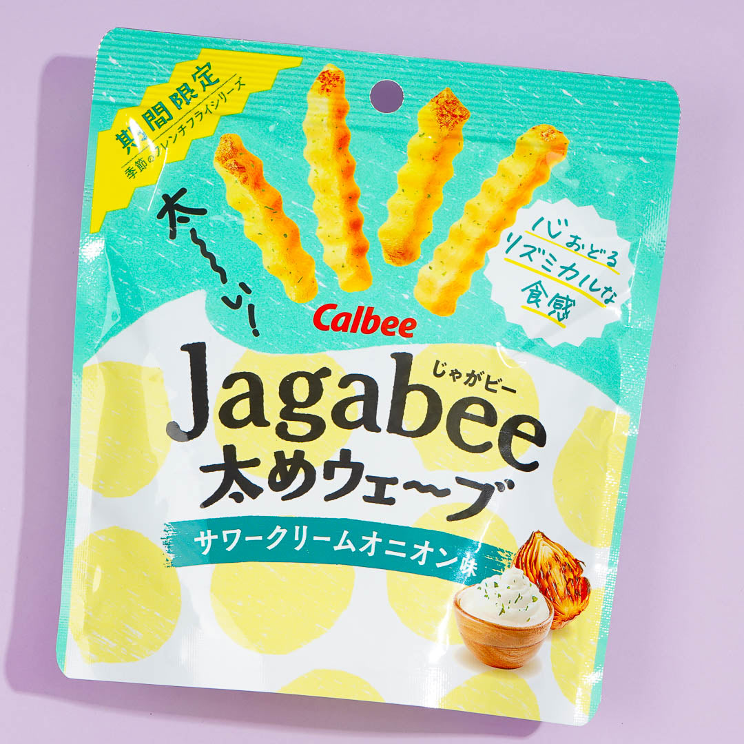 Jagabee Thick Wave Potato Sticks – Sour Cream