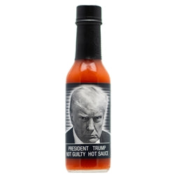 Hot Sauce President Trump’s Not Guilty Hot Sauce Heat 6