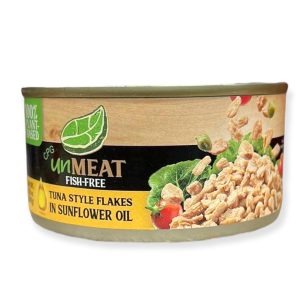 Unmeat – Fish-Free Tuna Flakes in Sunflower Oil – 180 G