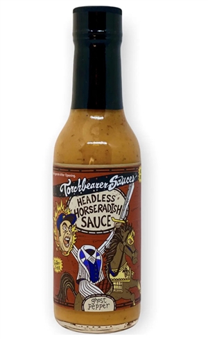 Torchbearer Headless Horseradish Hot Sauce, 5oz.