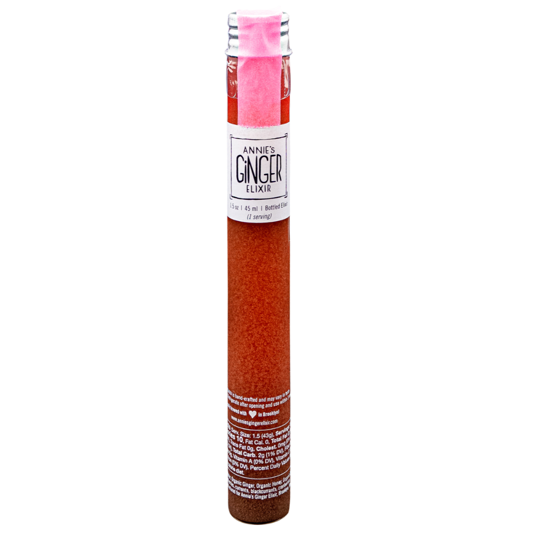 Annie’s Ginger Elixirs Organic Gut Health + Immunity Boost Ginger Elixir Shot – 12 shots x 1.5oz case