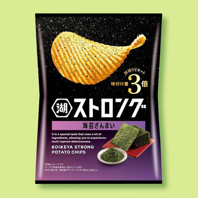 Koikeya Strong Potato Chips – Nori Zanmai