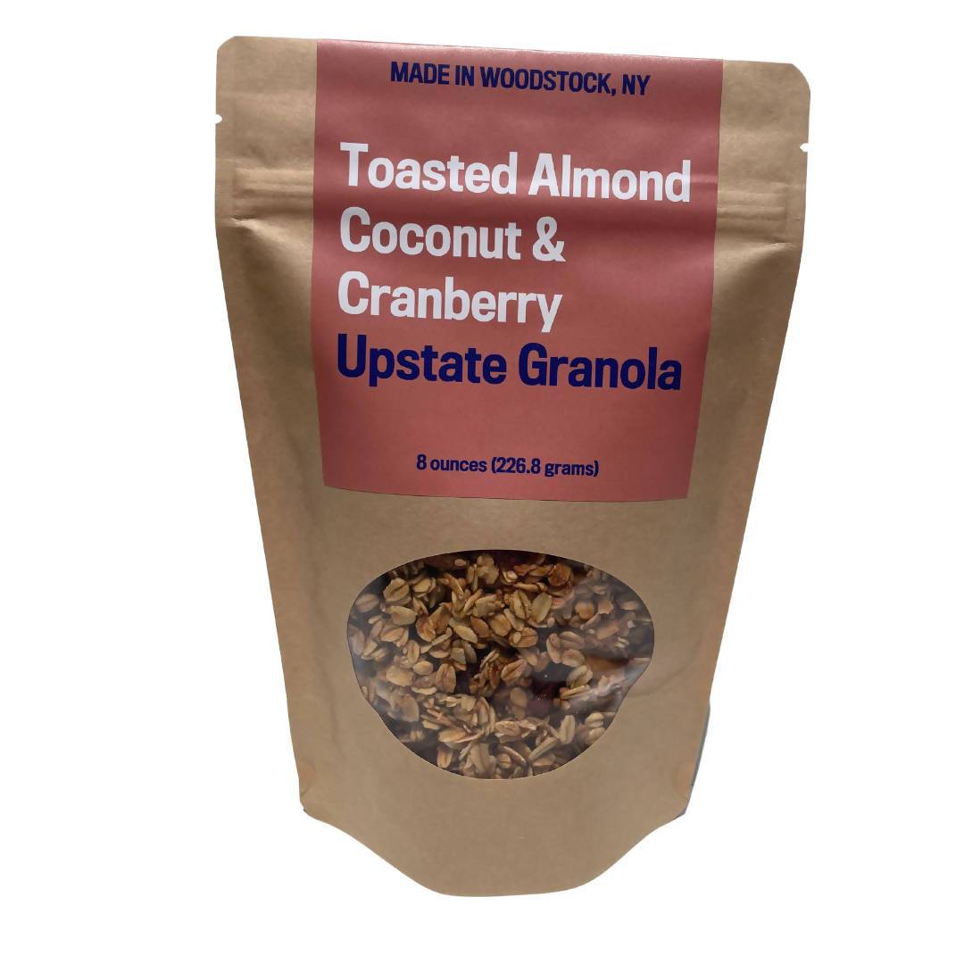 Upstate Granola Almond Coconut Granola Bag, Gluten Free – 8 bags x 8oz case