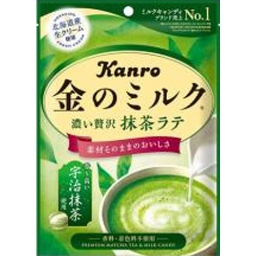 Kanro “Kin no Milk, Premium Milk Candy, Matcha Green Tea Flavor” 61g