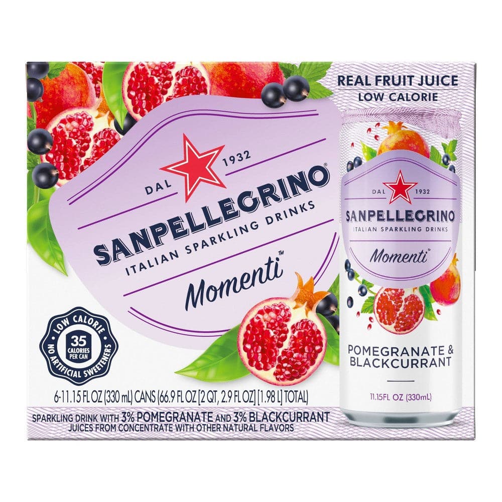 San Pellegrino – Sparkling Beverage Pomegranate & Black Currant
